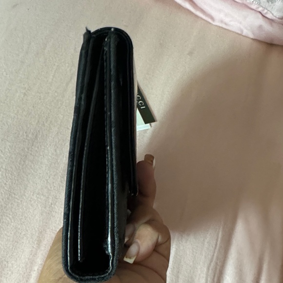 Gucci Black Monogram Wallet - Picture 8 of 10